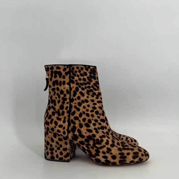 J. Crew Shoes - J. Crew Sadie Leopard Calf Hair Boots